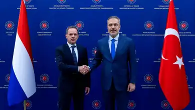 Fidan, Hollanda Dışişleri Bakanı ile Görüştü