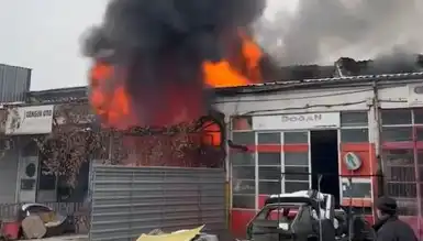 Sanayi Sitesinde Yangın!